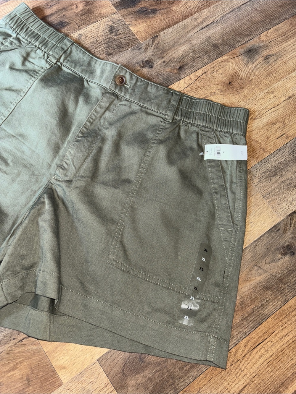 NWT GAP Olive Utility Women’s Shorts, sz XL - Picture 2 of 6